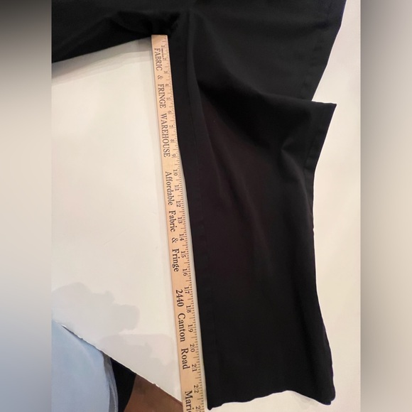 SOFT SURROUNDINGS - SOFT ESSENTIAL SUPERLA BLACK SIZE XL STRAIGHT LEG PANTS - Picture 6 of 11